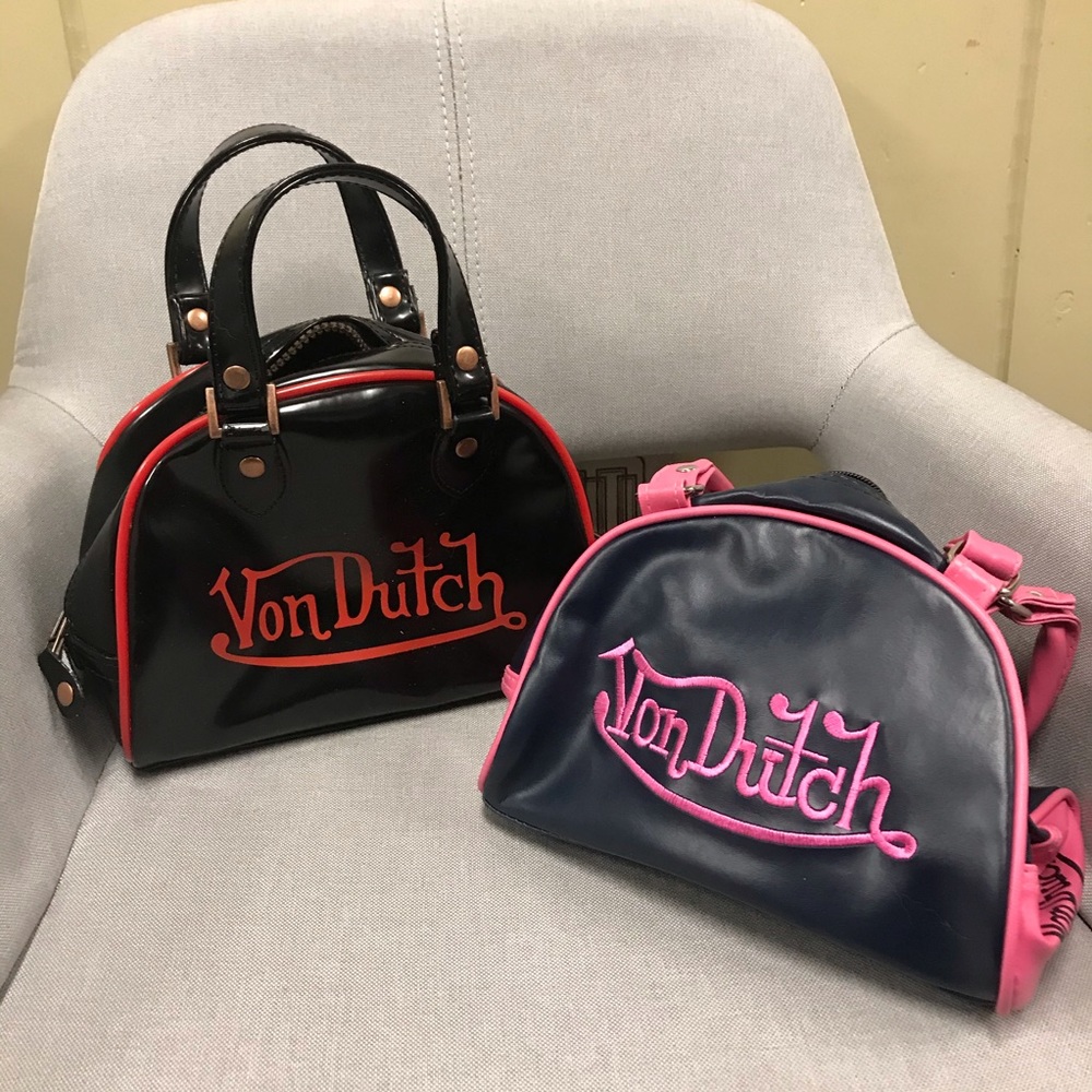 Von Dutch Mini Bowler Purses